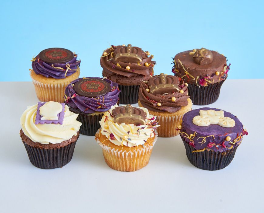 Postal Coronation Cupcakes Lola's